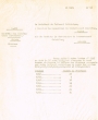 Lettre adressée le 23/03/1953 au Conseiller du Gouvernement Chérifien à Rabat