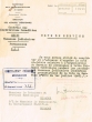 Note de service adressée le 11/04/1953 au Président du Tribunal Rabbinique de Mogador