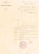 Lettre adressée le 11/06/1929 au Président du Tribunal Rabbinique de Mogador