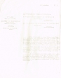 Lettre adressée le 26/11/1953 au Conseiller du Gouvernement Chérifien à Rabat