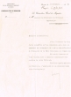 Lettre adressée le 06/11/1931 au Président du Tribunal Rabbinique de Mogador
