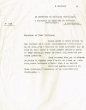 Lettre adressée le 08/07/1956 au Greffier du Tribunal Rabbinique de Casablanca
