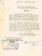 Lettre adressée le 04/11/1946 au Commissaire du Gouvernement Chérifien de Mogador