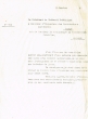 Lettre adressée le 09/01/48 à l'Inspecteur des Institutions Israélites de Rabat