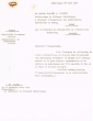 Lettre adressée le 18/06/1956 à l'Inspecteur des Institutions Israélites à Rabat