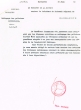 Lettre adressée le 10/06/1960 au Président du Tribunal Rabbinique de Marrakech