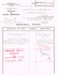 Bordereau d'envoi adressé le 28/04/1955 au Président du Tribunal Rabbinique de Mogador