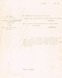 Lettre adressée le 06/04/1952 au Conseiller du Gouvernement Chérifien à Rabat