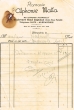 Note de Pharmacie rédigée en 1936 pour Mr Hatchwell