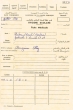 Fiche médicale rédigé en juillet 1961 pour Fiby Bouganim