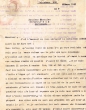 Lettre adressée le 31/03/1951 à Mr Fontaine, Directeur des H.S.M. à Marrakech
