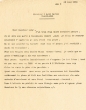 Lettre adressée le 18/06/1952 à S. Lévy Corcos de Casablanca