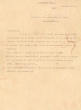 Lettre adressée le 06/12/1952 aux Huileries et Savonneries du Maroc