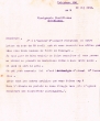 Lettre adressée le 11/05/1951 à la Vinaigrerie Chérifienne de Casablanca