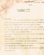 Lettre adressée à Olivier-Maroc de Casablanca