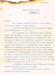 Lettre adressée le 20/07/1937 à Haim Ic Pinto de Casablanca