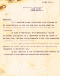 Lettre adressée le 28/05/1937 à la Toledano Exporting Co de New York