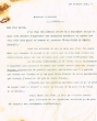 Lettre adressée le 01/10/1937 à David Hatwell au Caire