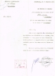 Lettre adressée le 27/07/1970 au Directeur de l'Hôtel Central à Essaouira