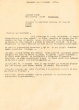 Demande d'emploi adressée le 07/10/1971 au Directeur Général des Eaux et Forets de Rabat