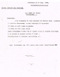 Lettre adressée le 17/06/1960 aux Cafés du Brésil à Casablanca