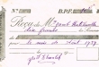 Reçu rédigé en Août 1939 pour J. Hatchwell