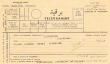 Télégramme adressé le 05/02/1964 à Cotelcroix de Casablanca