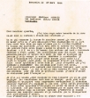 Lettre adressée le 27/03/1964 à Philippe Aymeric de Casablanca