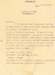 Lettre adressée le 26/04/1952 à la Biscuiterie Le Dauphin de Casablanca