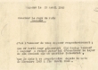 Courrier adressé le 19/04/1948 au Juge de Paix de Mogador