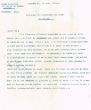 Lettre adressée le 25/03/1953 aux Huileries et Savonneries du Maroc à Casablanca