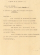 Lettre adressée le 21/01/1947 au Chef des Services Municipaux de Mogador