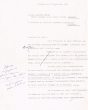 Lettres adressées le 29/09/1946 au Chef des Services Municipaux de Mogador