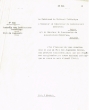 Courrier adressé le 18/05/1948 au Conseiller du Gouvernement Chérifien de Rabat