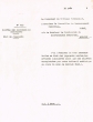 Courrier adressé le 18/08/1948 au Conseiller du Gouvernement Chérifien de Rabat