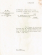 Courrier adressé le 10/09/1948 au Conseiller du Gouvernement Chérifien de Rabat