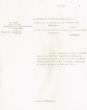 Courrier adressé le 22/03/1949 au Conseiller du Gouvernement Chérifien de Rabat