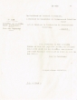 Courrier adressé le 13/06/1949 au Conseiller du Gouvernement Chérifien de Rabat