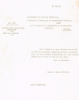 Courrier adressé le 18/07/1949 au Conseiller du Gouvernement Chérifien de Rabat