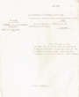 Courrier adressé le 22/08/1949 au Conseiller du Gouvernement Chérifien de Rabat