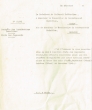Courrier adressé le 16/12/1949 au Conseiller du Gouvernement Chérifien de Rabat