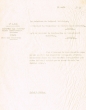 Courrier adressé le 11/08/1952 au Conseiller du Gouvernement Chérifien de Rabat