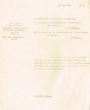 Courrier adressé le 15/12/1952 au Conseiller du Gouvernement Chérifien de Rabat