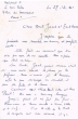 Lettre adressée le 27/12/1961 à Jacob et Hassiba Hatchwell