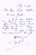 Lettre adressée le 19/09/1960 à Jacob et Hassiba Hatchwell