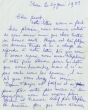 Lettre adressée le 27/06/1983 à Jacob Hatchwell