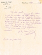 Lettre adressée le 12/09/1929 à Jacob Hatchwell