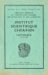 Historique de l'Institut scientifique chérifien