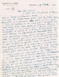 Lettre adressée le 09/10/1930 à Jacob Hatchwell
