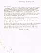 Lettre adressée le 15/01/1960 aux cousins de j. Hatchwell